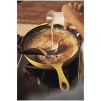STAUB Pans 22 cm / 8.5 inch Cast Iron Traditional Deep Frypan, Citron-3
