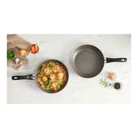ZWILLING Bologna Granitium 2 Piece Aluminum Fry Pan Set