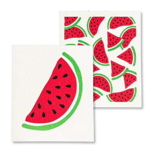 Watermelon Dishcloths. Set of 2