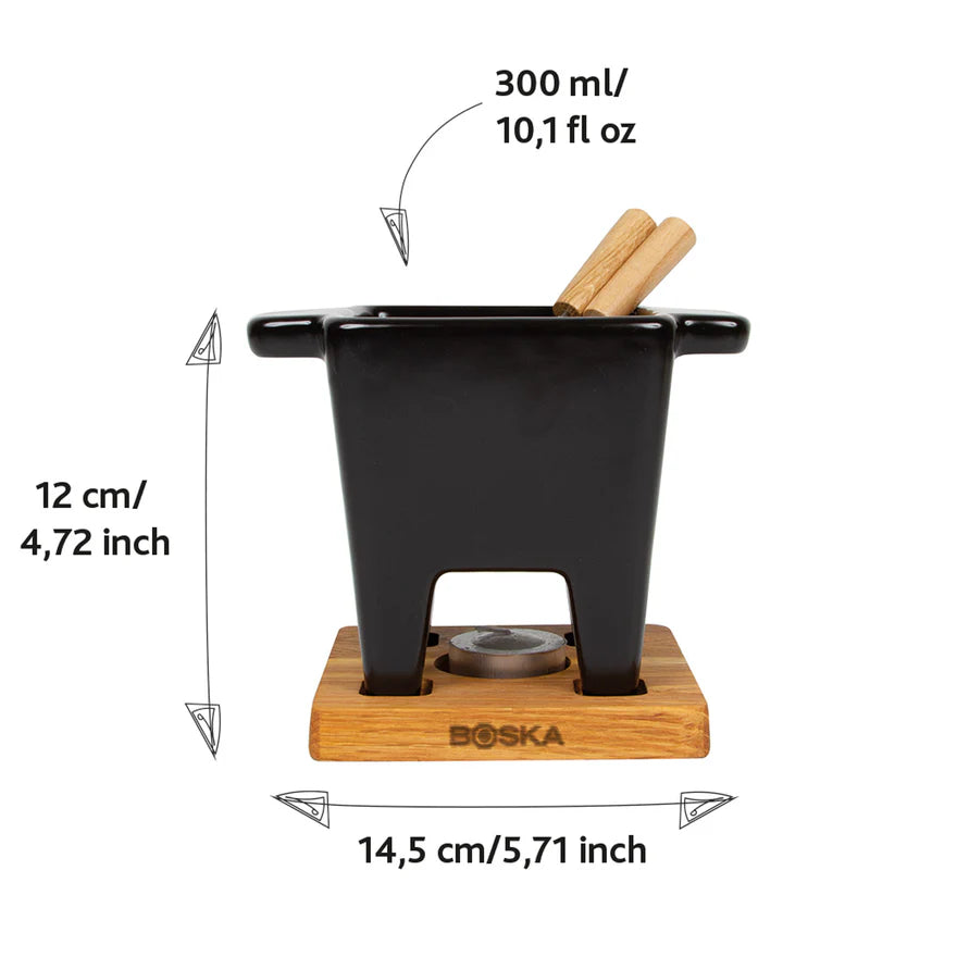 Tapas Fondue Nero - 10.1 fl oz