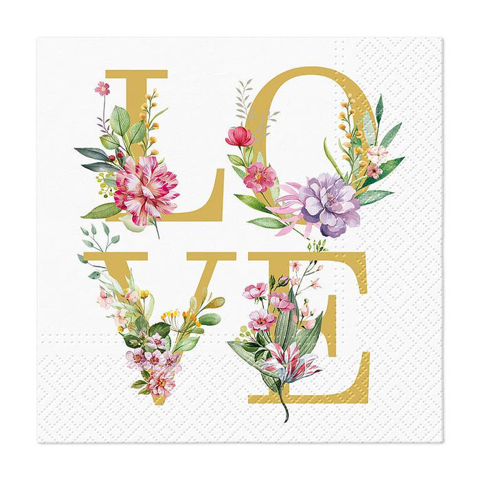Love Cocktail Napkin, 20 pk.