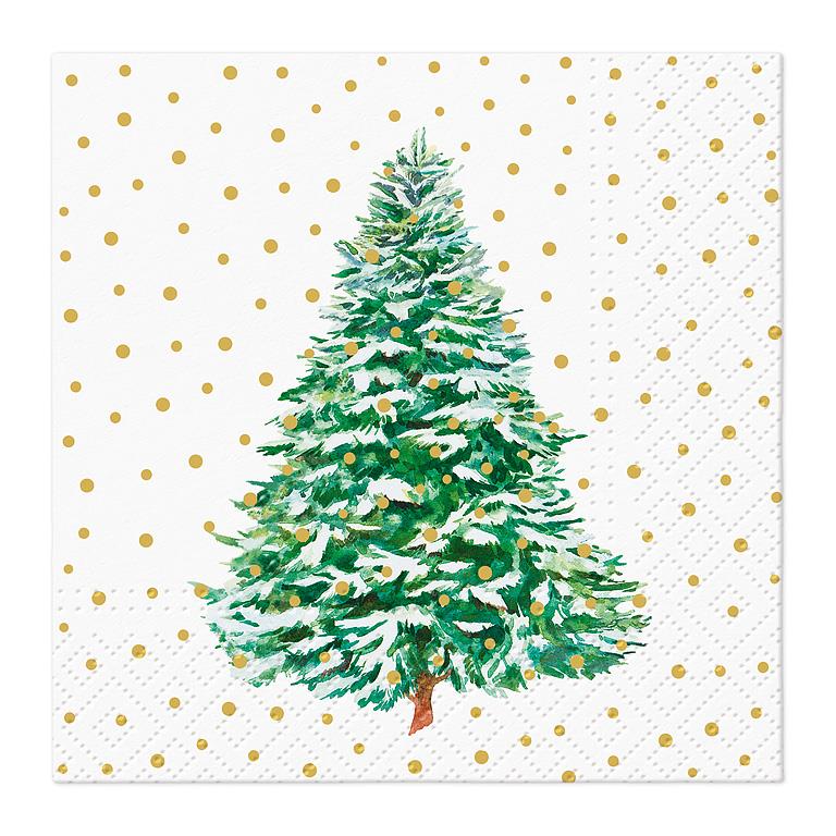 Frosted Forest Napkins, Lg. 20 pack