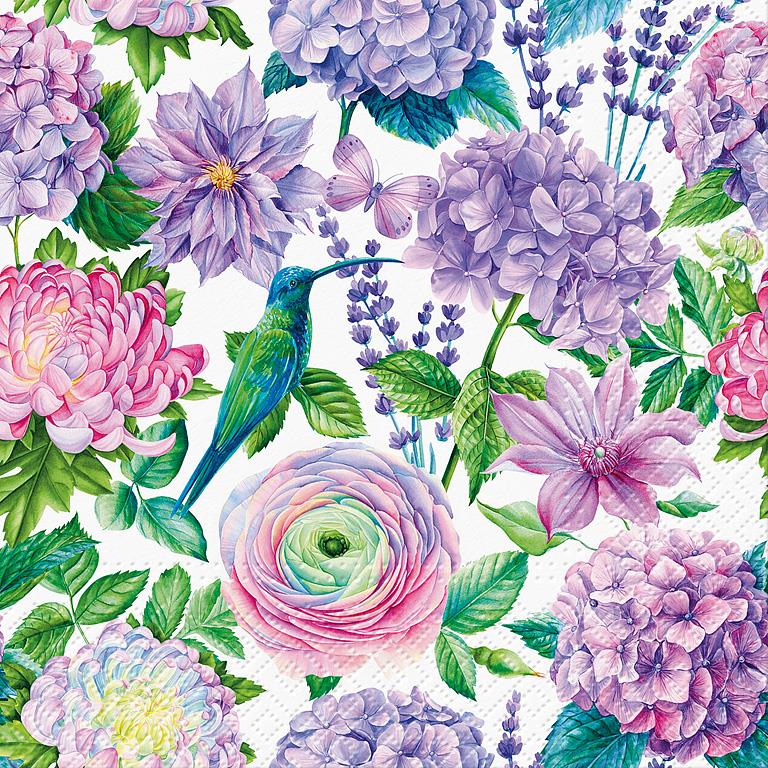 Purple Delight Luncheon Napkins, 20 pk.