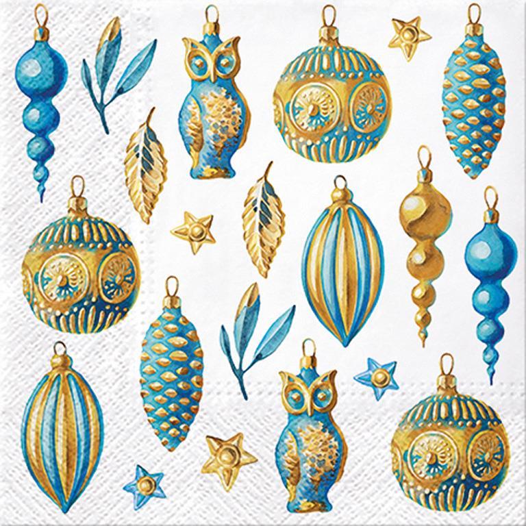 Festive Lights Napkins, Lg. 20 pack