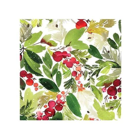 Mistletoe Lunch Napkin 20Pk Multi