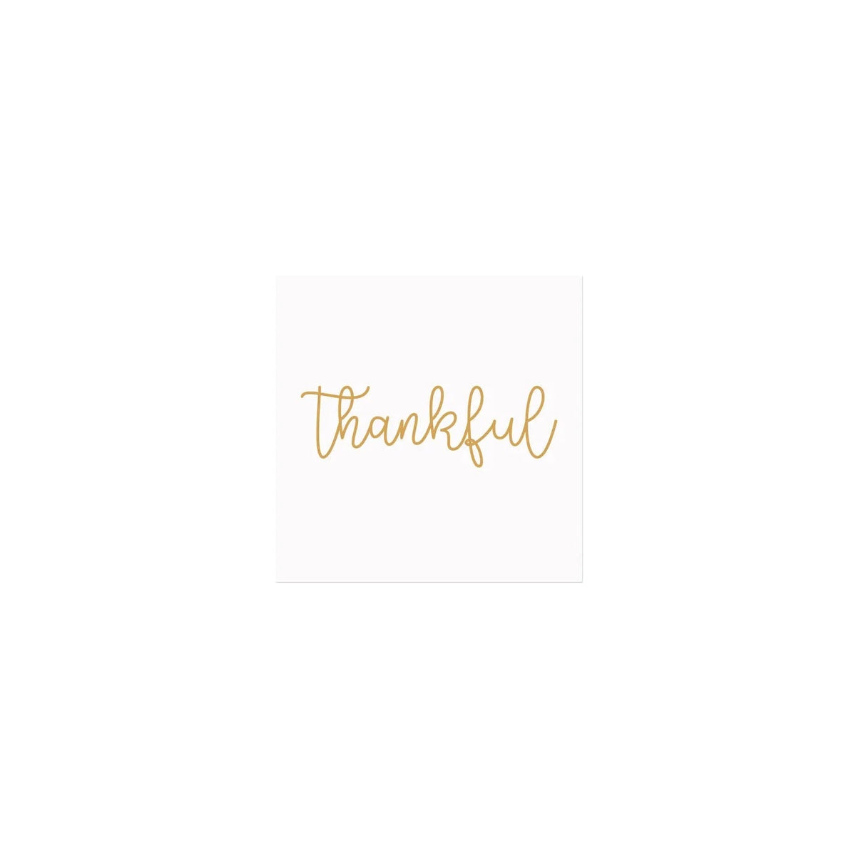 Thankful Printed Lunch Napkin, 20pk