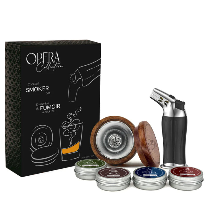 Mahogany Cocktail Smoker Set, 7 pc.