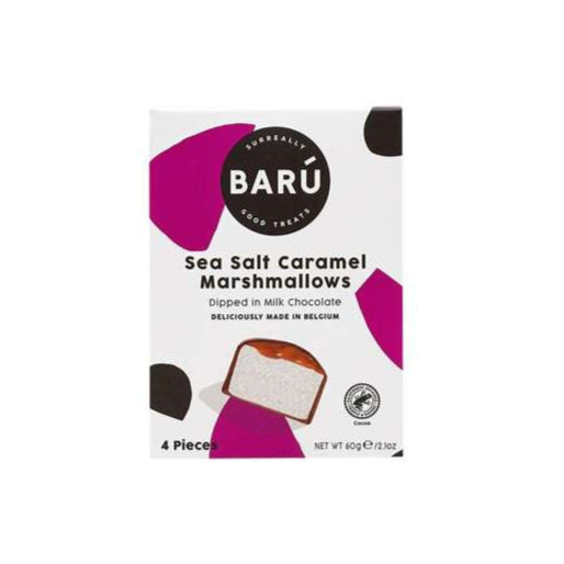 Milk Chocolate Sea Salt Caramel Marshmallows, 60gm