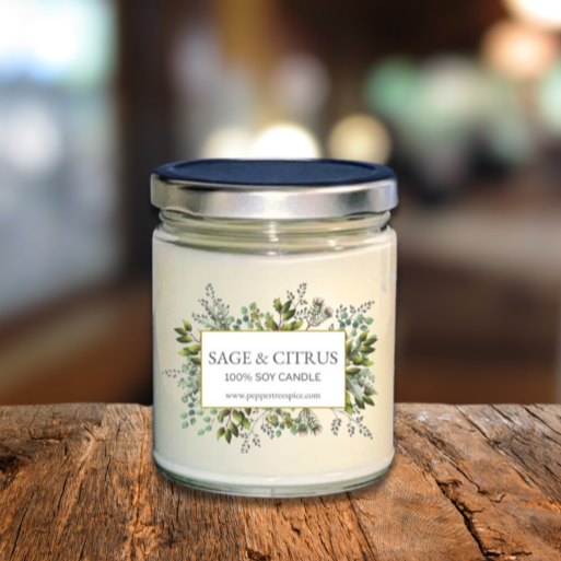 Candle, Sage & Citrus