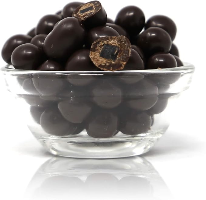 Pomegranate and Blueberry Dipped in 66% Dark Chocolate, 60g Gift Box