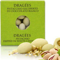Pistachio dipped in White Chocolate, 120gm Gift Box