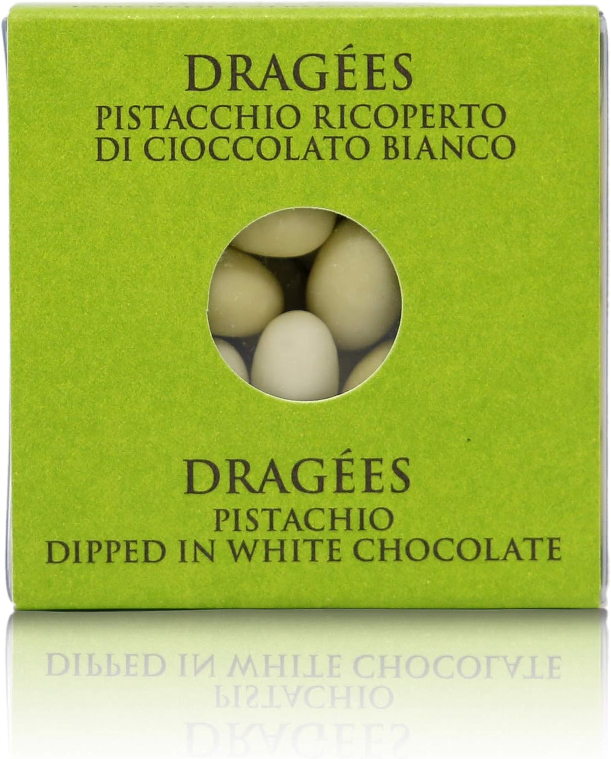 Pistachio dipped in White Chocolate, 120gm Gift Box