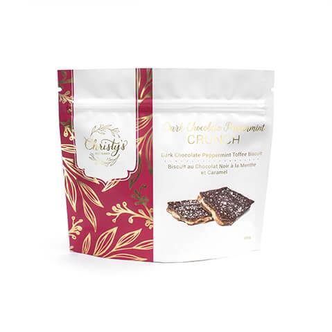 Dark Chocolate Peppermint Toffee Crunch, 180g (Copy)