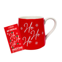 HOHOHO Hot Chocolate Mug Set