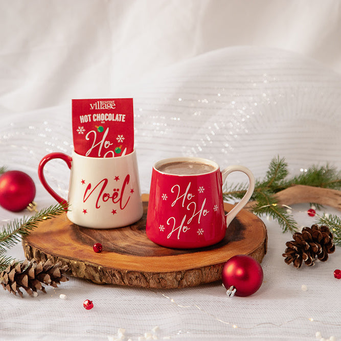 NOEL Hot Chocolate Mug Set