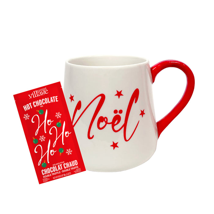 NOEL Hot Chocolate Mug Set