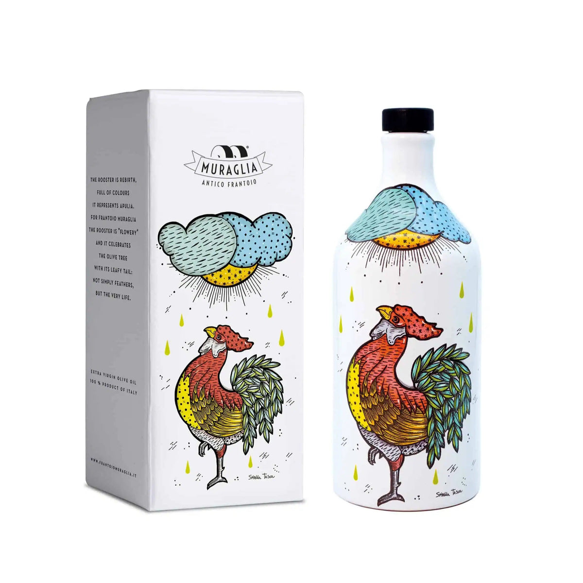 The Rooster-Ceramic Jar Coratina, 500ml
