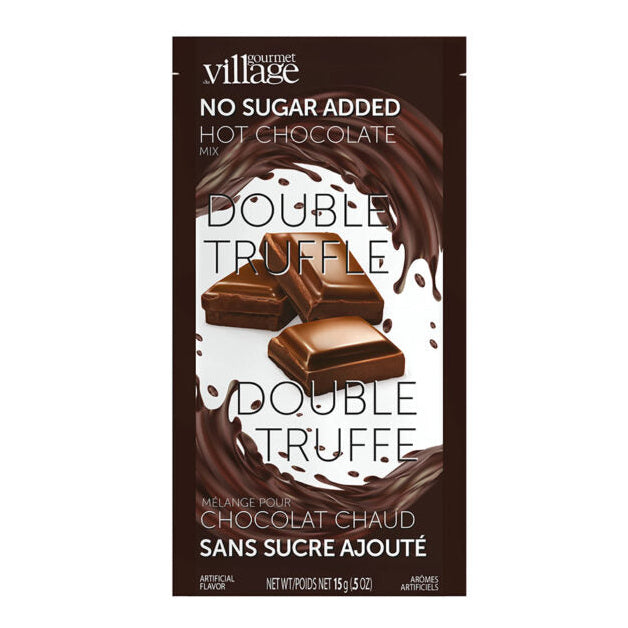 Double Truffle Hot Chocolate-No Sugar Added