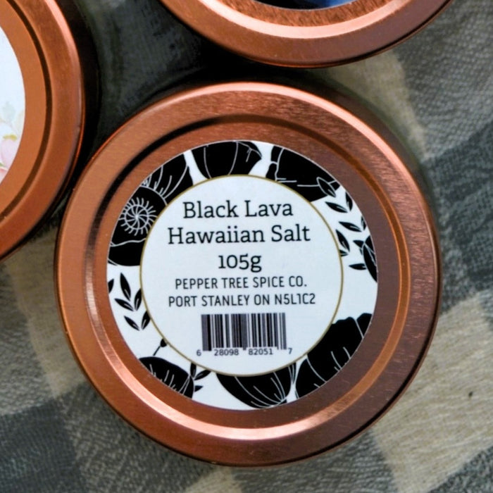 Black Lava Salt, Fine