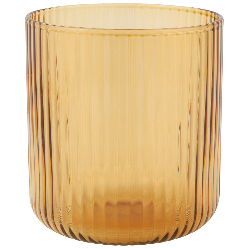 Fluted Glass, 12 oz.