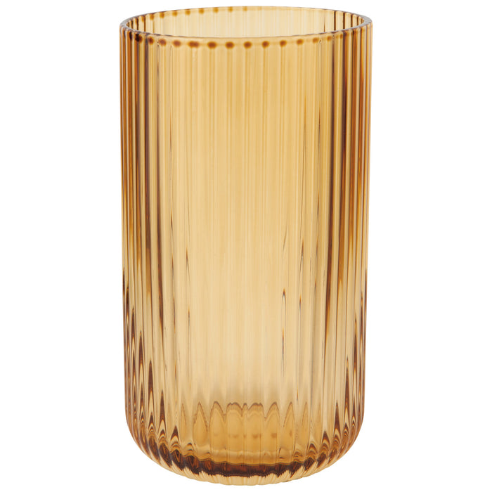 Fluted Glass, 17 oz.