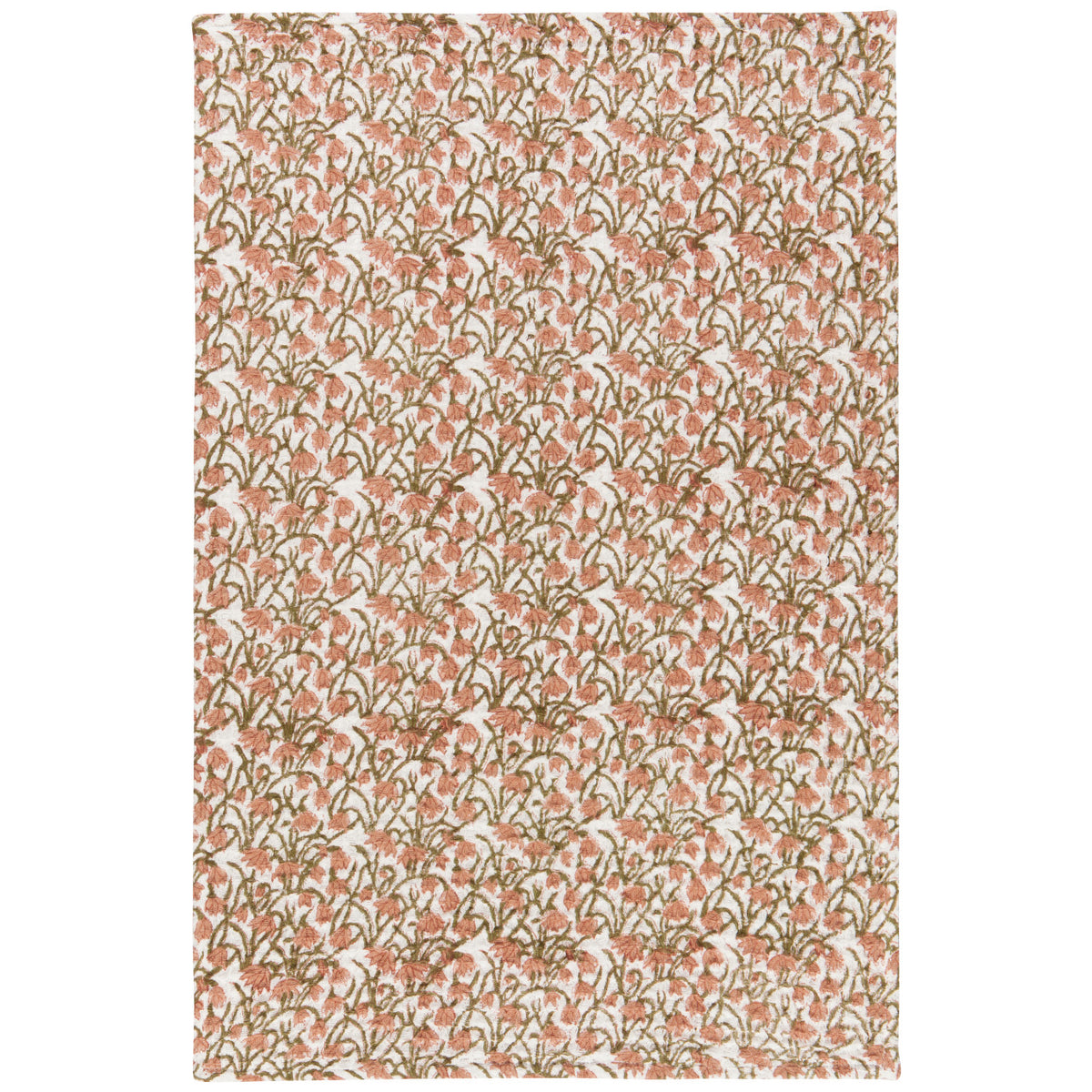 Thrive Block Print Waffle Dishtowel