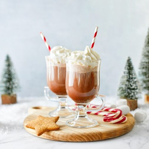 Candy Cane Hot Chocolate