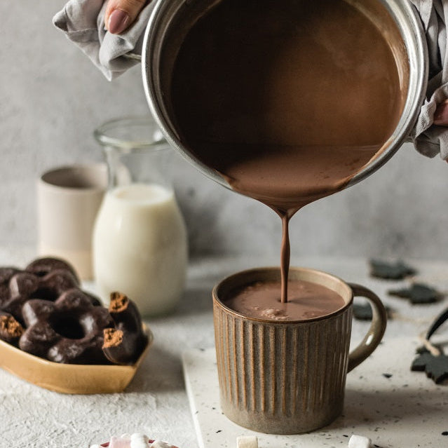 Double Truffle Hot Chocolate-No Sugar Added