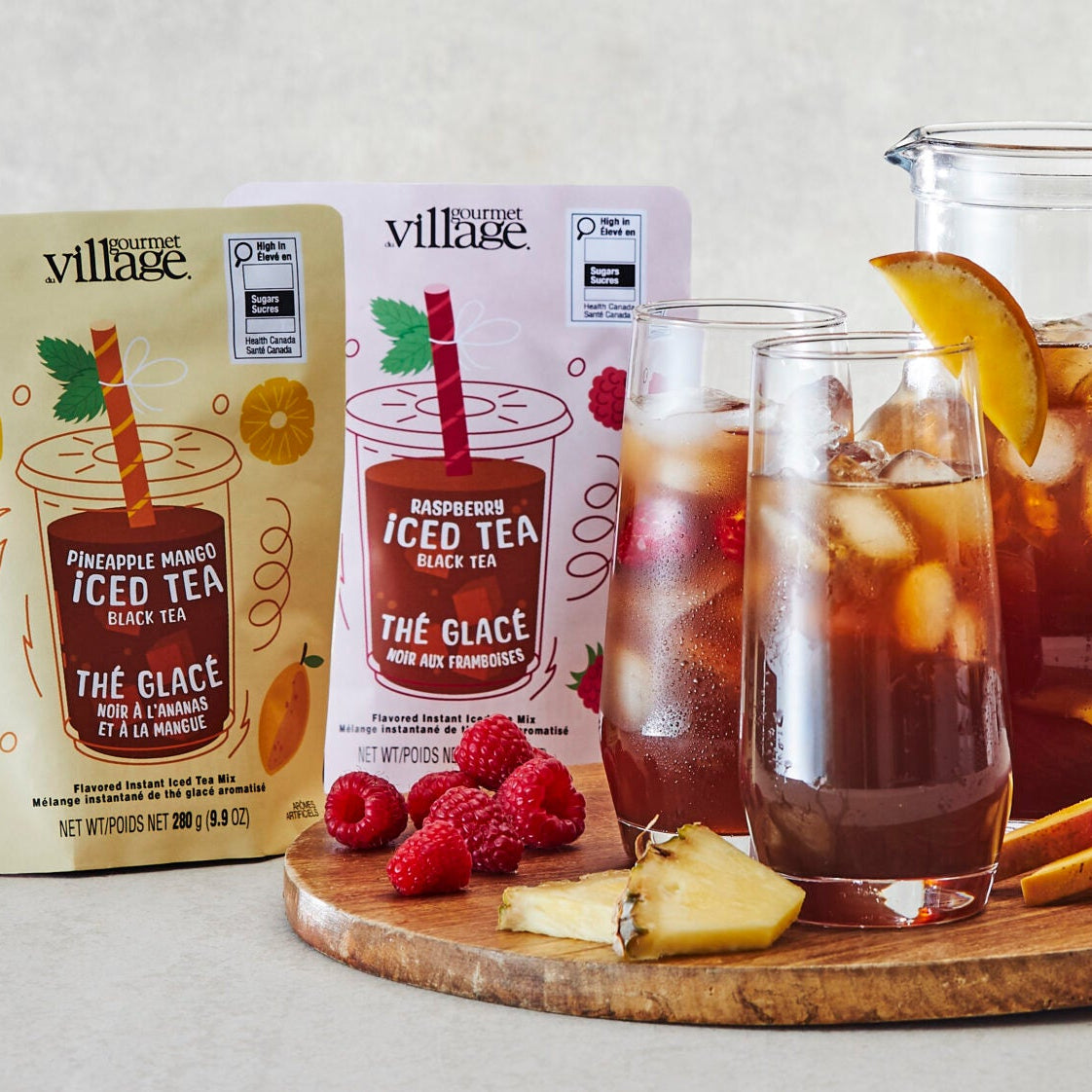 Pineapple Mango Black Iced Tea