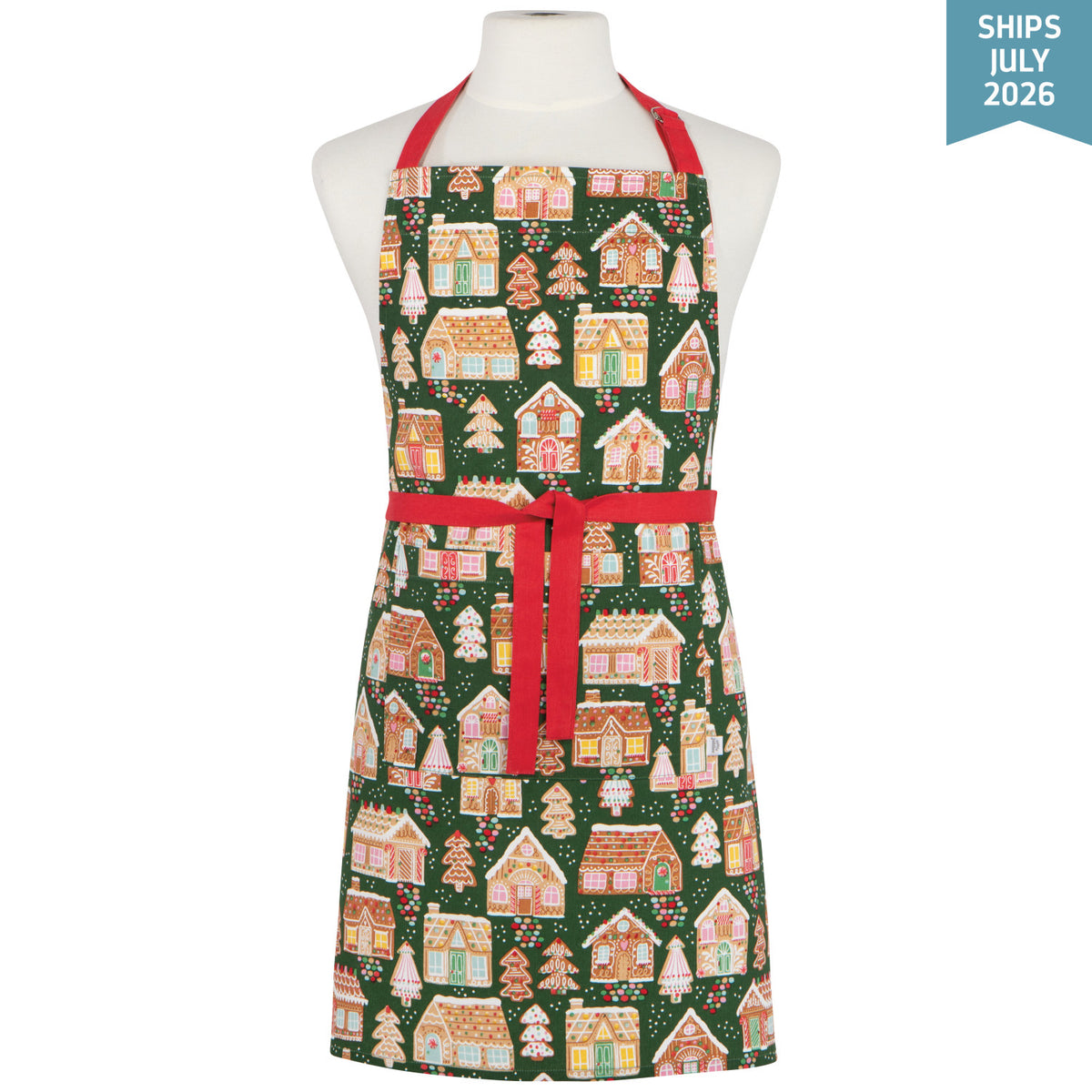Gumdrop Lane Christmas Apron
