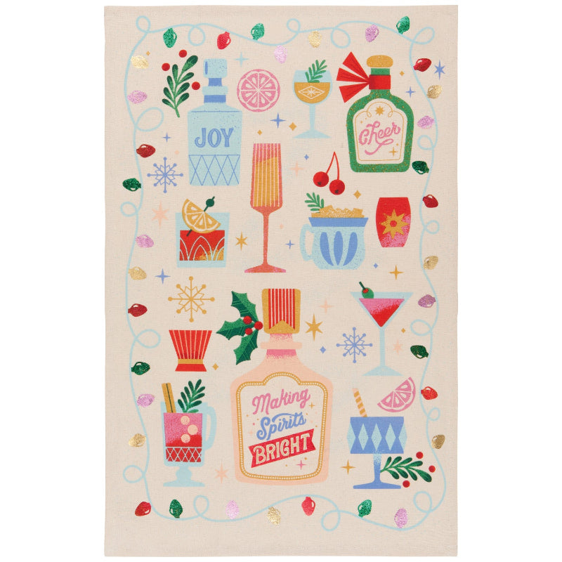 Spirits Bright Tea Towel