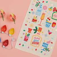 Spirits Bright Tea Towel