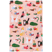 Holiday Hounds Christmas Dishtowels Set of 2