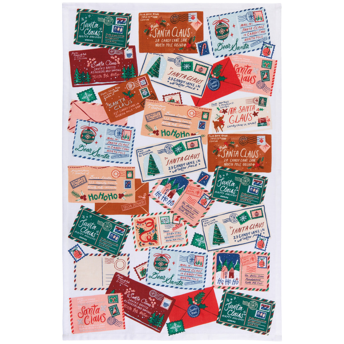 Santa's Mail Tea Towel