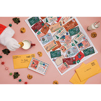 Santa's Mail Tea Towel