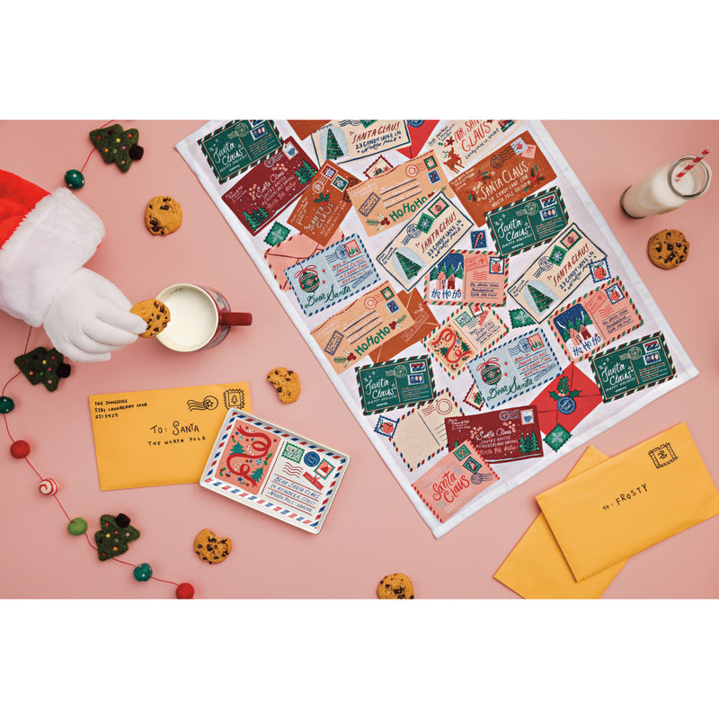 Santa's Mail Tea Towel