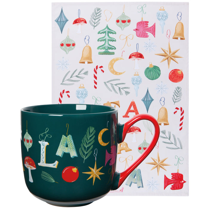 Fa La La Mug & Sock Set