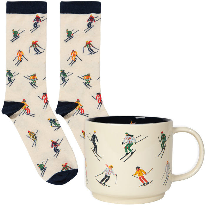 Ski Ya Later Mug & Sock Set