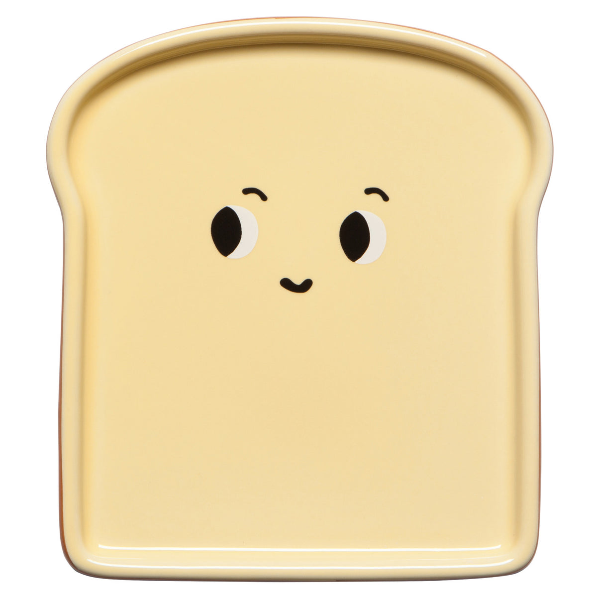 Funny Food Toast Plate