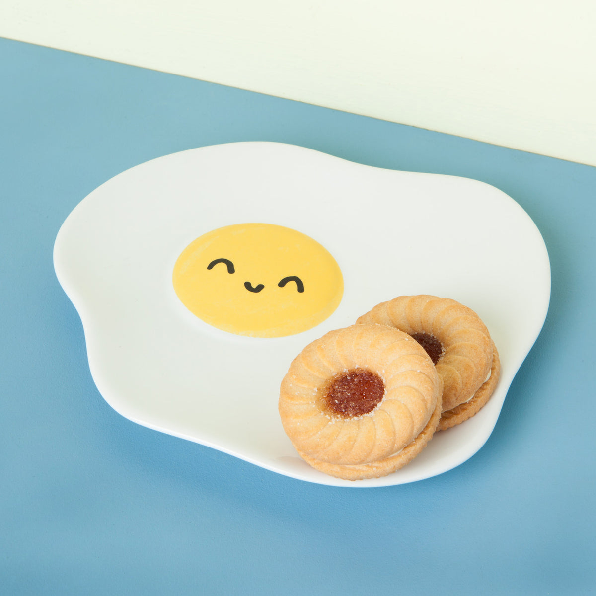 Funny Food Egg Plate