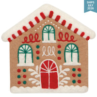 Gumdrop Lane Christmas Felted Wool Trivet