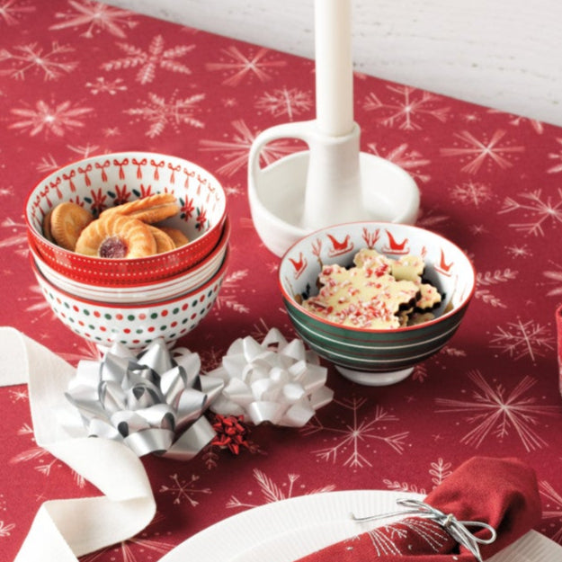 Snowflake Christmas Bowl