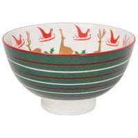 Santa's Reindeer Christmas Bowl