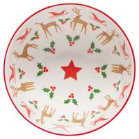 Santa's Reindeer Christmas Bowl