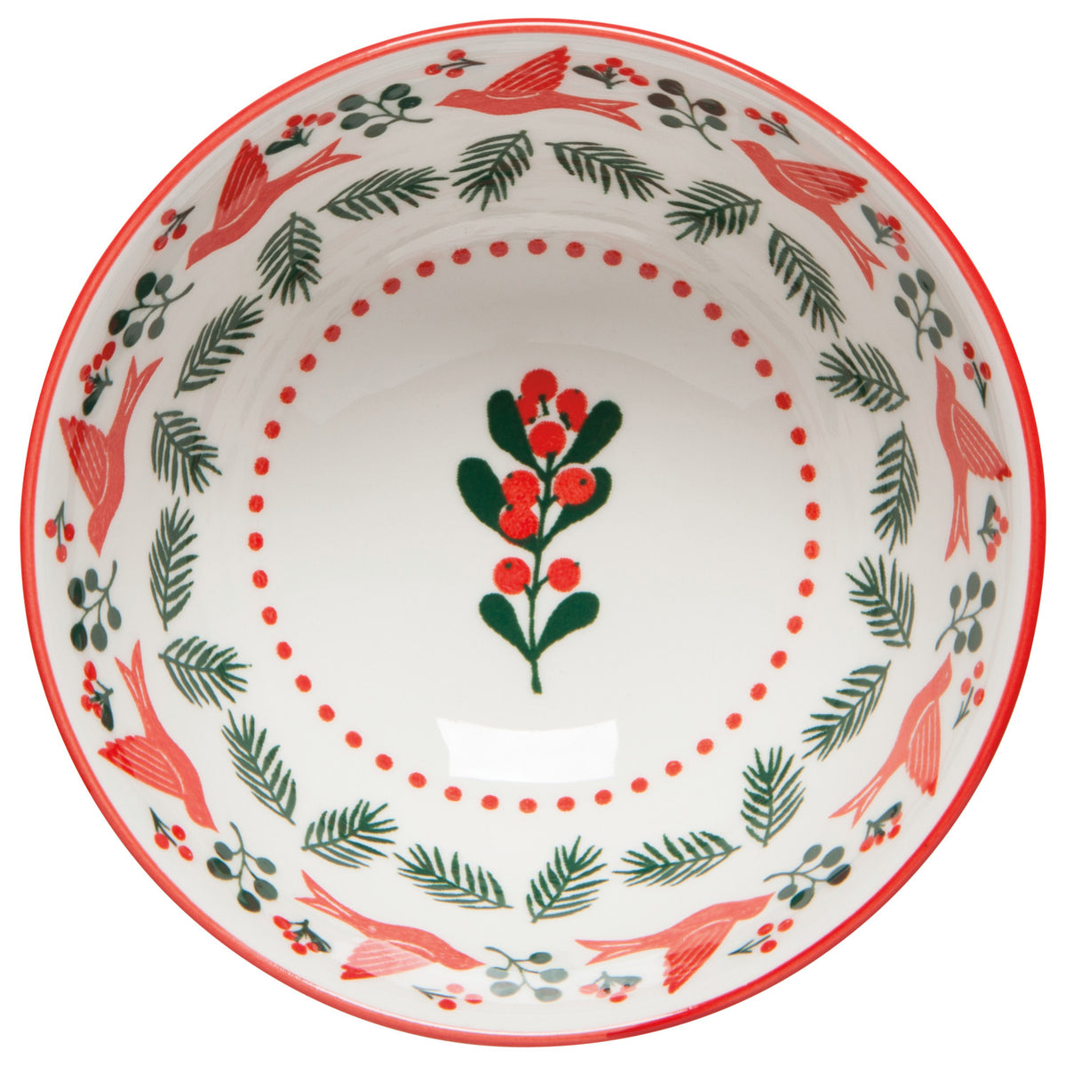 Winterberry Christmas Bowl 4 inch