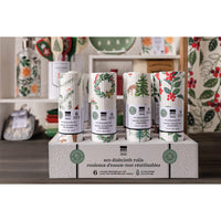 Winter Wonders Christmas Eco Dishcloth Roll OF 6