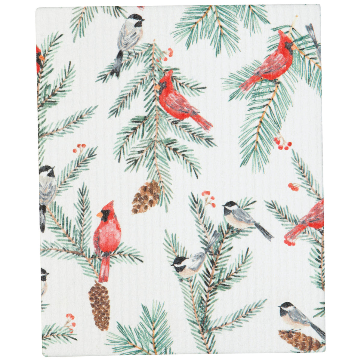 Winter Wonders Christmas Eco Dishcloth Roll OF 6