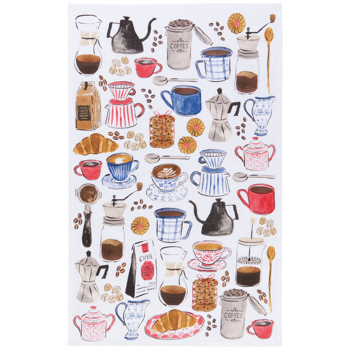 Coffee Break Dish Towel