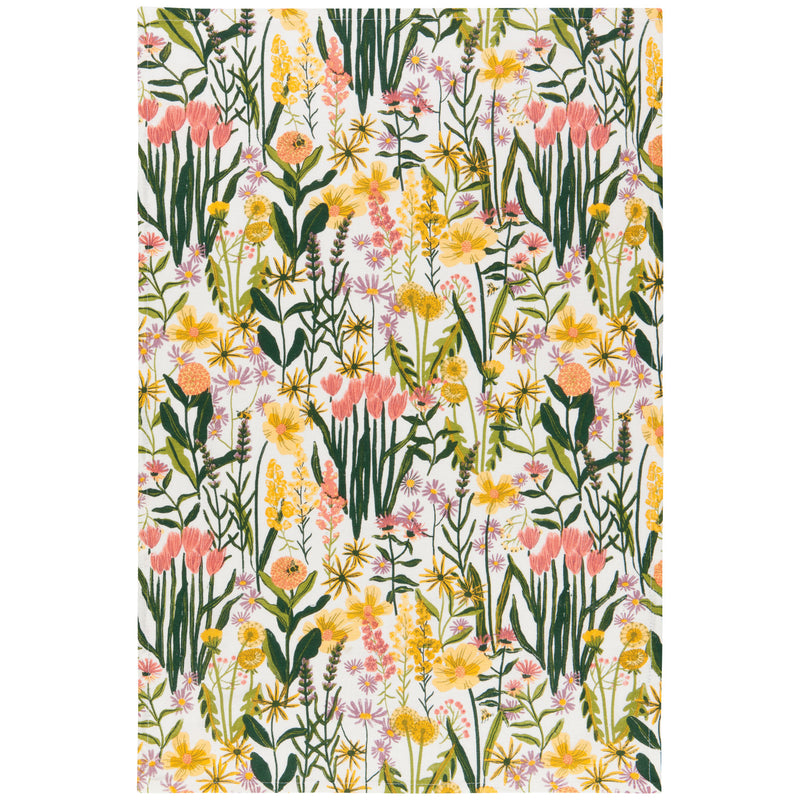 Bees & Blooms Dishtowels, Set of 3