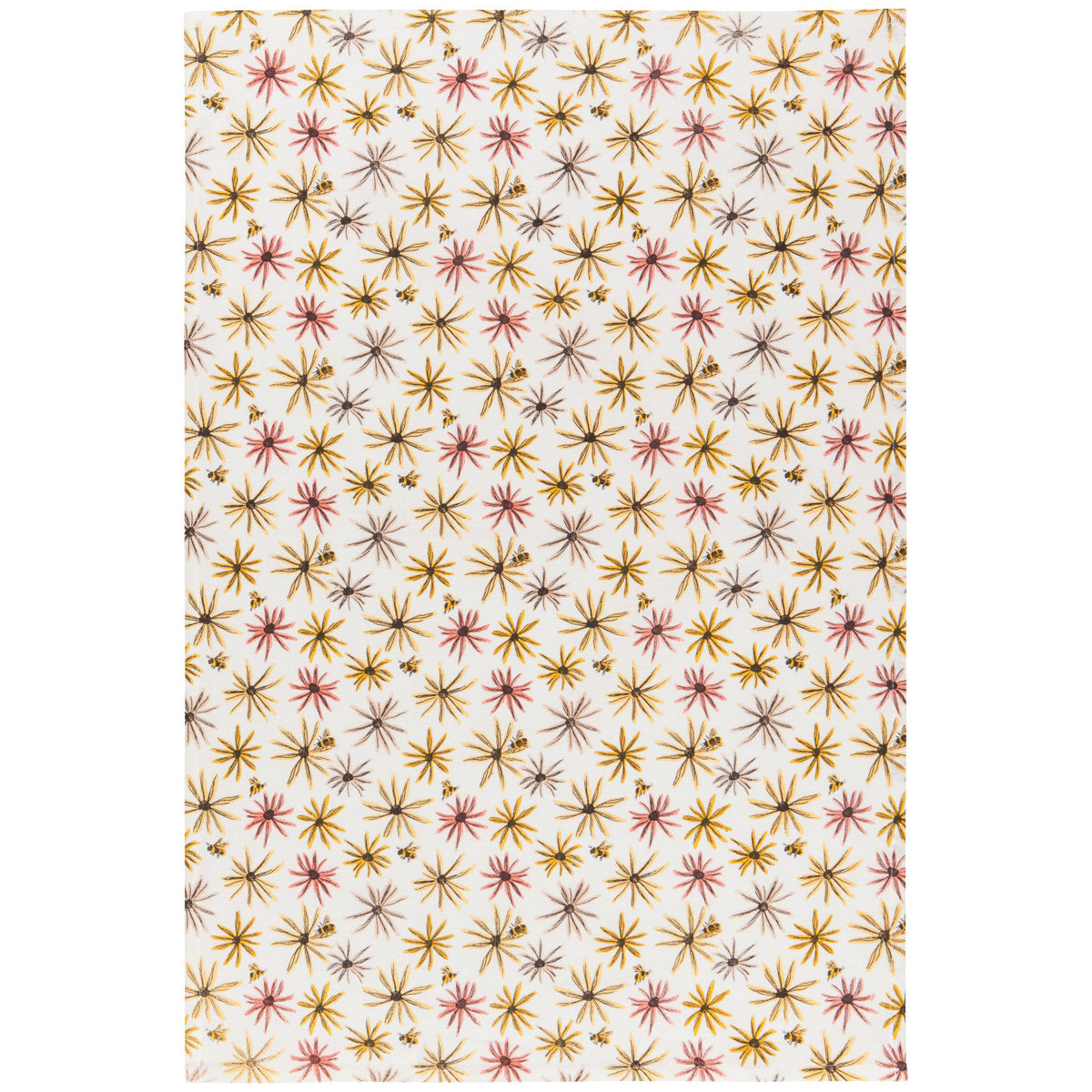 Bees & Blooms Dishtowels, Set of 3